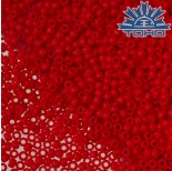 Zdjęcie - Koraliki TOHO Round 11/0 Opaque-Frosted Cherry
